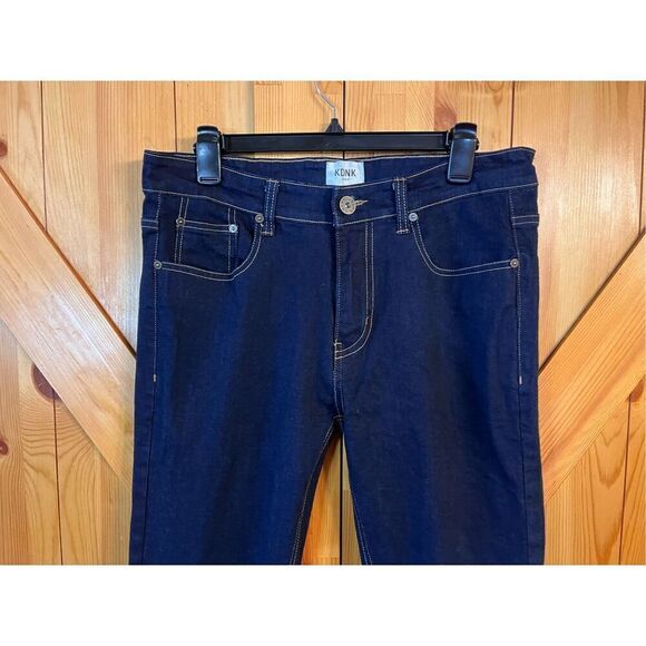 KDNK 11 4 14 11 Jeans Men's Size 34 Dark Wash (3321) - Picture 3 of 8